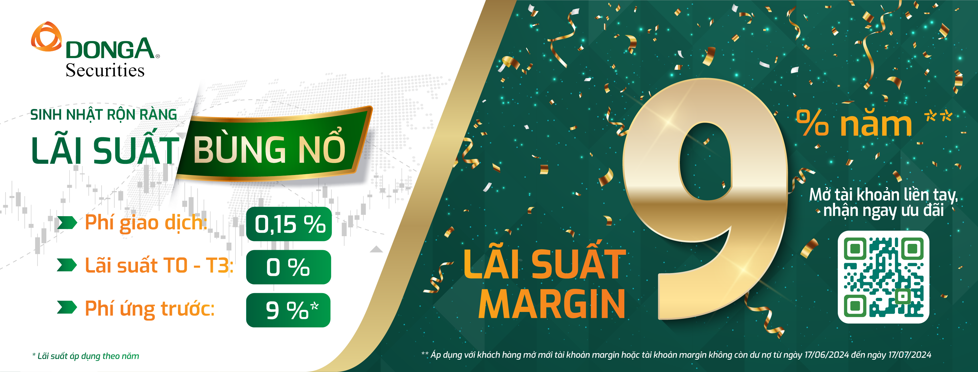 SINH NHẬT RỘN RÀNG – LÃI SUẤT BÙNG NỔ